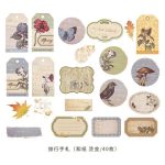 Bronzing Journal Sticker TH0686
