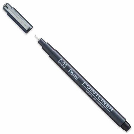 Pentel Pointliner Drawing Pen 0.03
