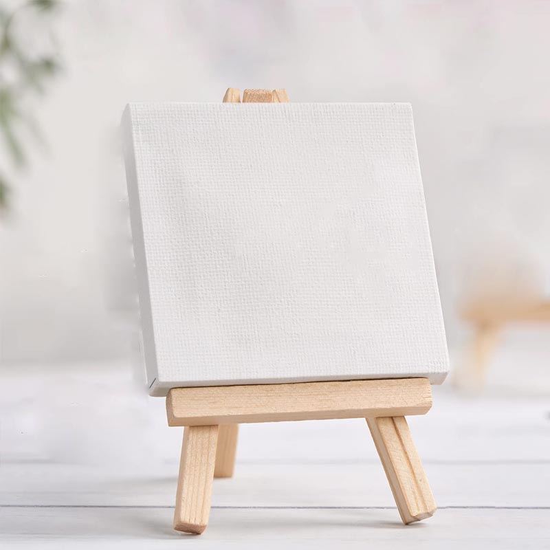 Canvas with Easel White