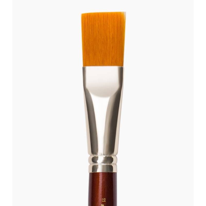 Camel Synthetic Gold Series Flat Brush Sr.67 - Size 11