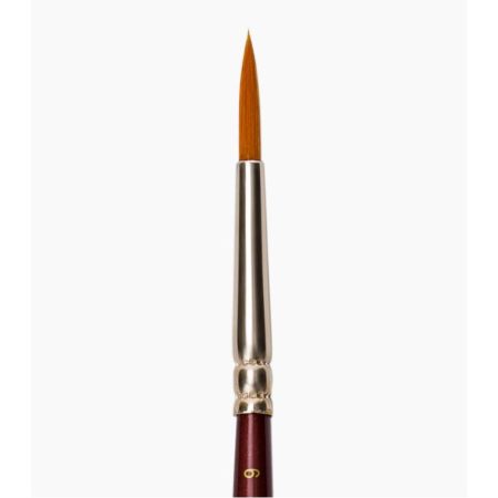 Camel Synthetic Gold Series Round Brush Sr.66- Size 6