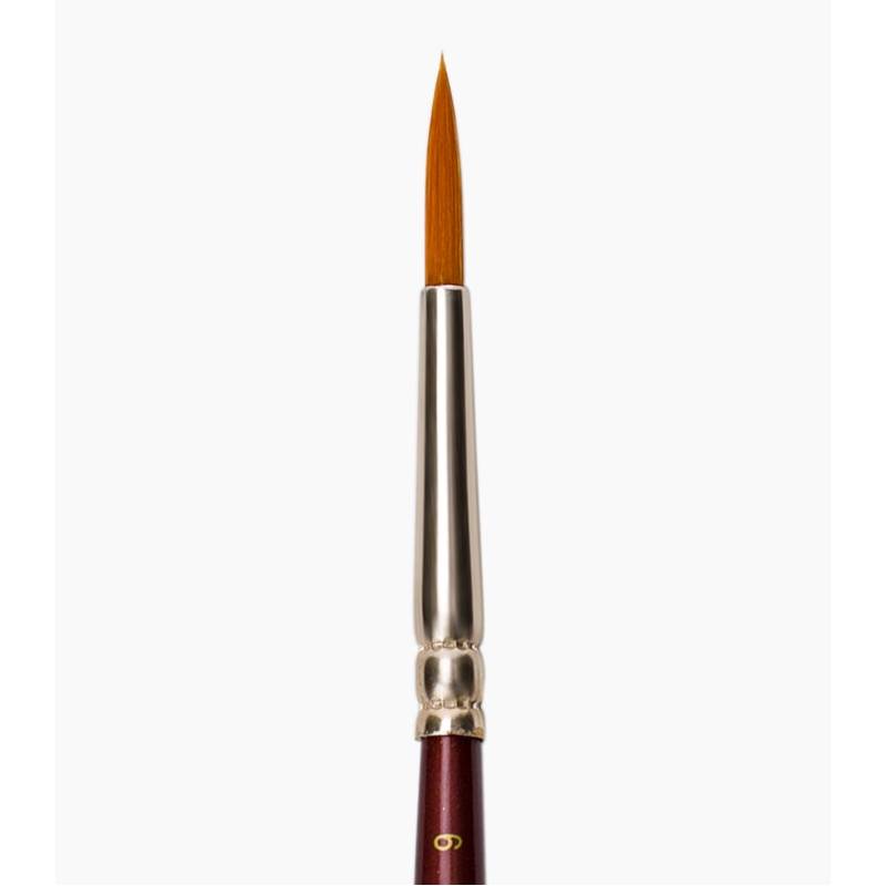 Camel Synthetic Gold Series Round Brush Sr.66- Size 6