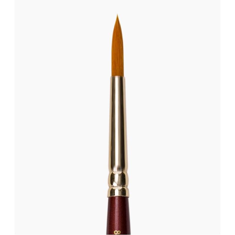 Camel Synthetic Gold Series Round Brush Sr.66- Size 8