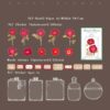 Dried Flowers Journal Sticker MHD-GHJY