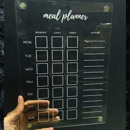 Magnetic Planner A4 Meal Planner