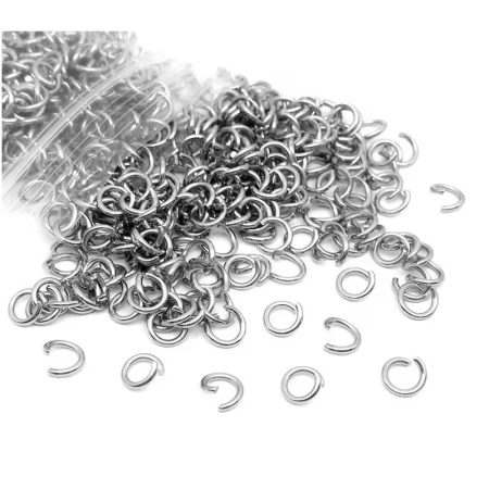 Round Jump Rings Silver