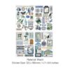 Silhouette of Time Journal Sticker TZ-91
