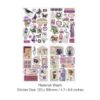Silhouette of Time Journal Sticker TZ-91