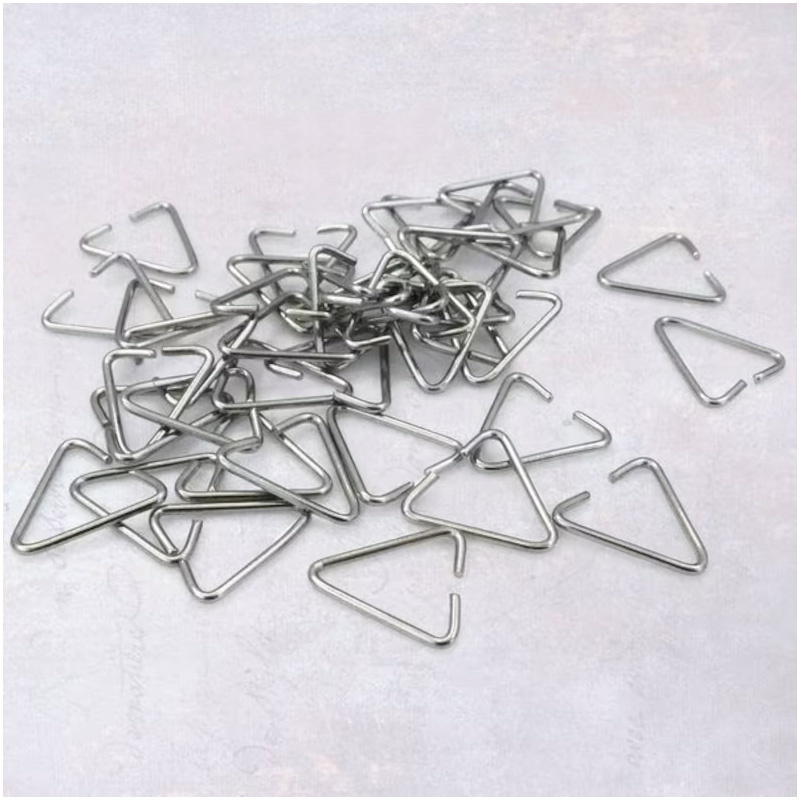 Triangle Jump Rings Silver 144pcs