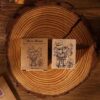Vintage Rose Room Wooden Stamp YZ2308B
