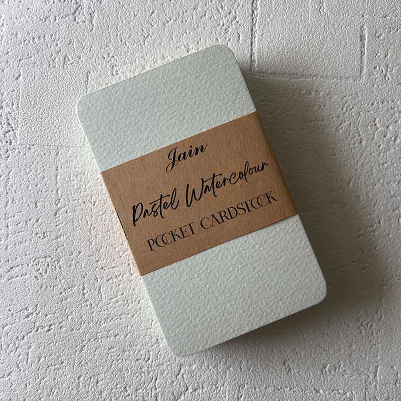 Jain Pastel Eggshell Watercolour Pocket Cardstock 300gsm