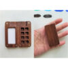 Mini Wooden Travel Palette 8 Wells