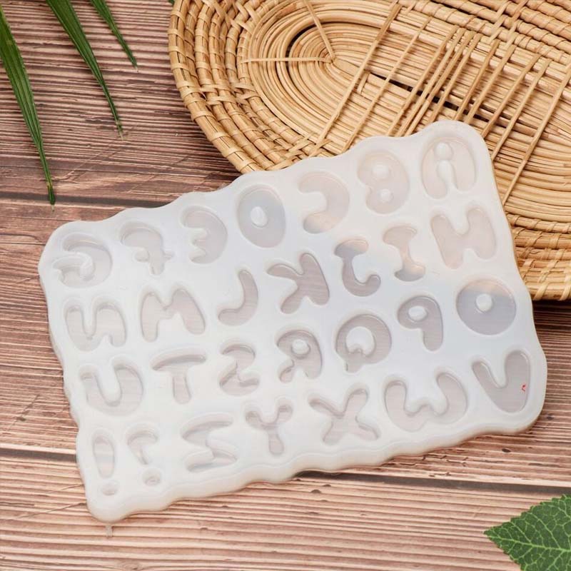 Resin Alphabet Mould Small Cute