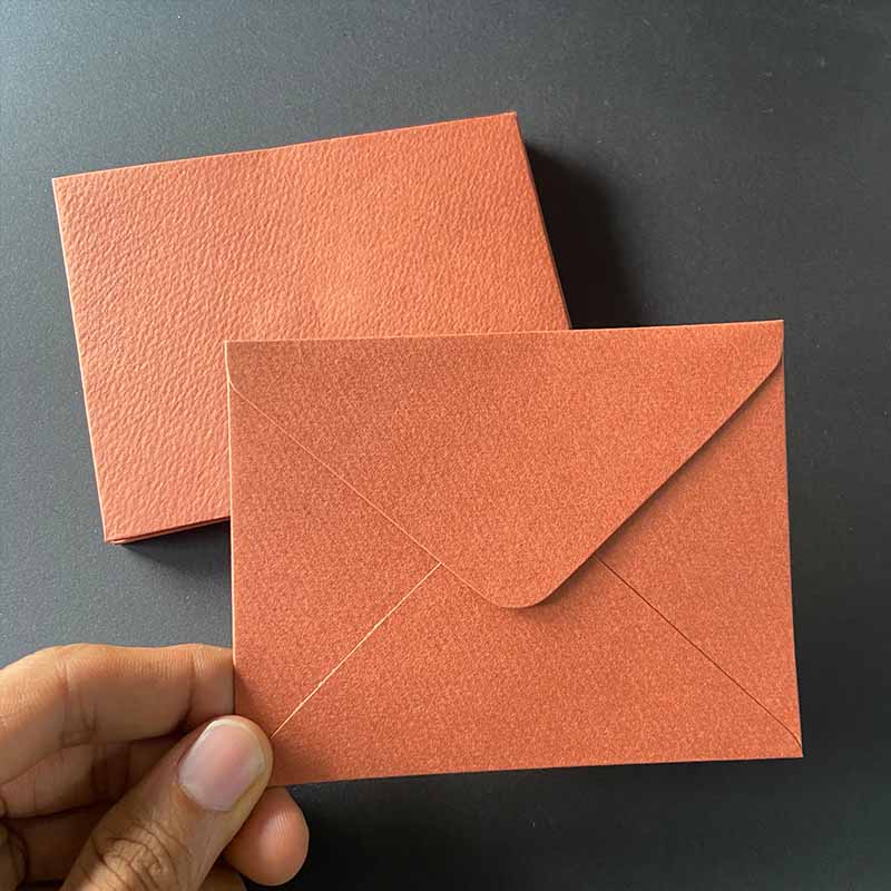 Jain Mini Envelope Rust