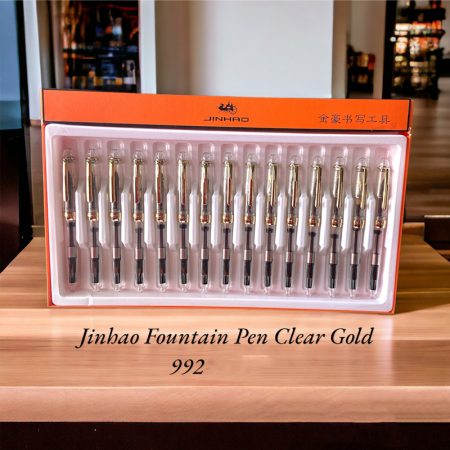 Jinhao Fountain Pen No 992 Gold Clear