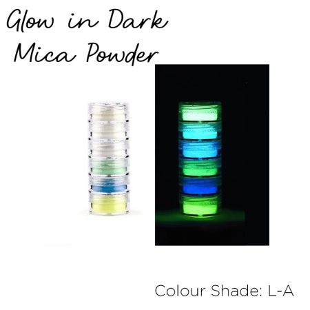 Glow in Dark Mica Powder 6in1 (L-A)