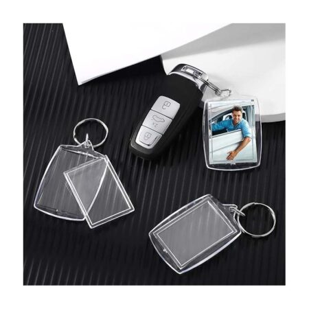 Photo Insert Keychains Rectangle