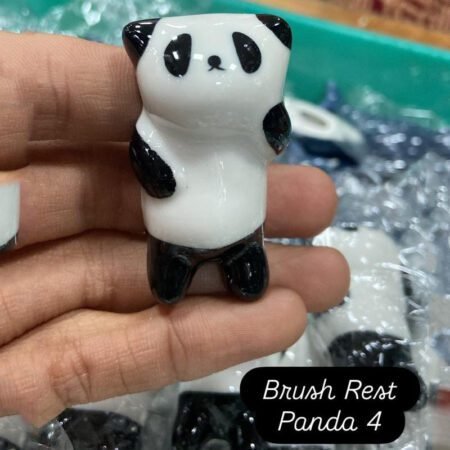 Ceramic Brush Rest Panda 4