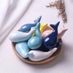 Ceramic Whale Brush Rest
