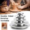 Double-Sided-Aluminum-Pottery-Rotary-Turntable