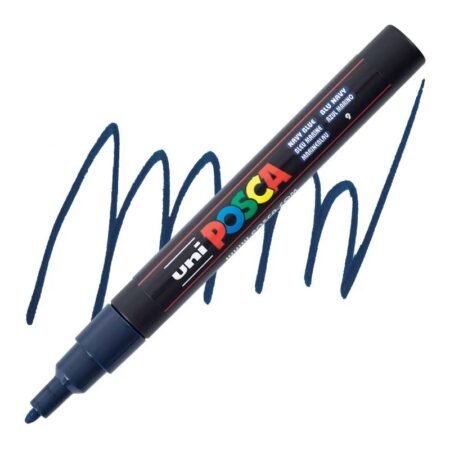 Uni Posca Paint Marker Navy Blue