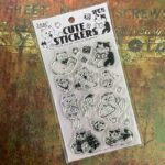 ZABC Cute Stickers Clear Stamp