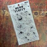 ZABC Meow Fluffy Clear Stamp