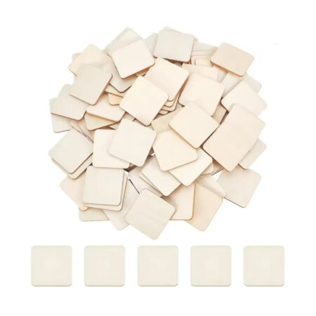 Pinewood Craft Square 6cm Pack of 20