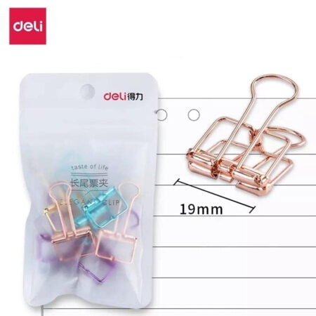 Deli Skeleton Binder Clip 19mm