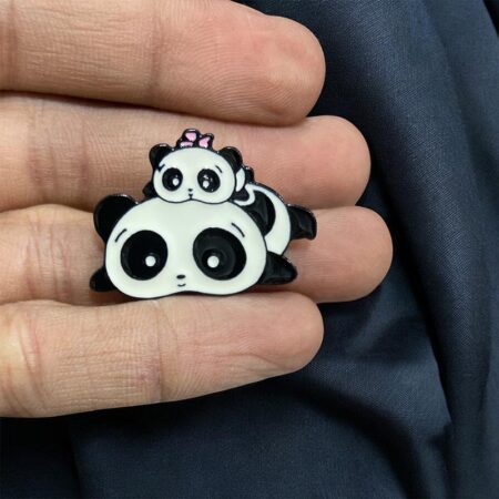 Enamel Brooch Pins Panda (DSG-1)