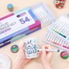 Languo Acrylic Brush Marker Soft Tip Set of 54 (M510-26)