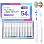 Languo Acrylic Brush Marker Soft Tip Set of 54 (M510-26)