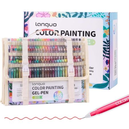 Languo Colour Gel Pen Set of 168 (D101-4)