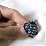 Enamel Brooch Pins Empowered Women (DSG-36)