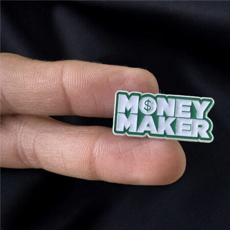 Enamel Brooch Pins Money Maker (DSG-57)