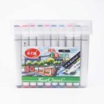 Touch Cool Alcohol Dual Tip Marker Set of 60
