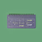 Weekly Schedule Journal Planner Wiro Notebook JZXQ14-2216