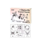 ZABC Butterfly Travel Notes Stamp Set DYCM-2-02
