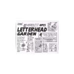 ZABC Letterhead Garden Stamp Set of 8 MGYJ-6-04