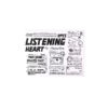 ZABC Listening Heart Stamp Set of 8 MGYJ-6-01