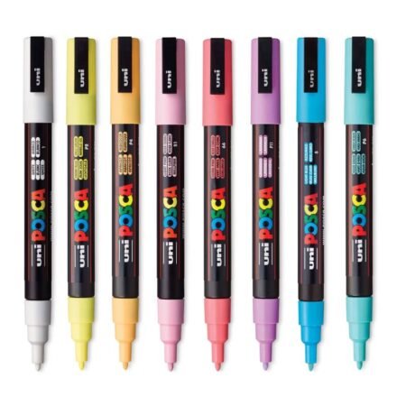 Uni-Posca-Marker-Set-PC-3M-Soft-Colours