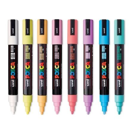 Uni-Posca-Marker-Set-PC-5M-Soft-Colours