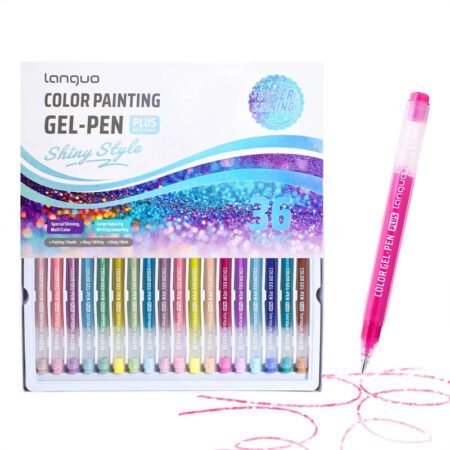 Languo Shiny Style Colour Gel Pen Plus 36 Colour Set P600-53