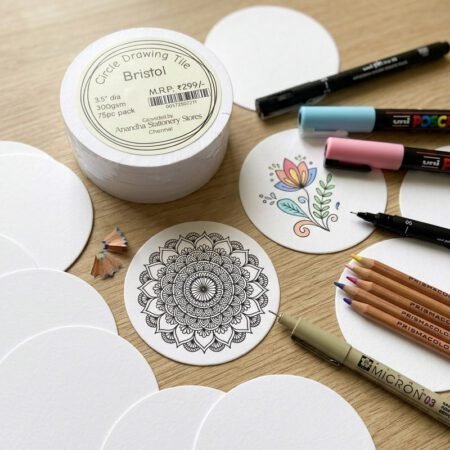 Jain Circle Bristol Drawing Tile 3.5 300gsm 75pcs