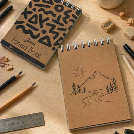 Jain Toned Sketch Book Hazel A6