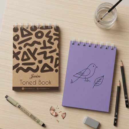 Jain Toned Sketch Book Lavenda A6