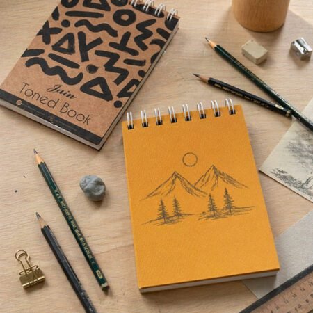Jain Toned Sketch Book Sun A6