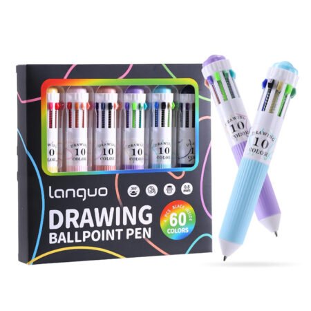 Languo Drawing Ballpoint Pens 60 Colour Set BP-101