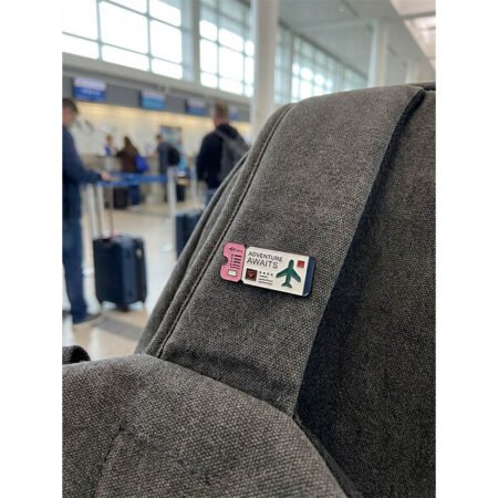 Enamel Brooch Pin Adventure Awaits