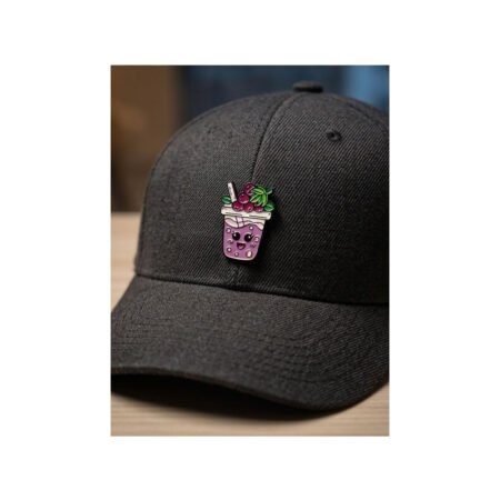 Enamel Brooch Pin Boba Tea